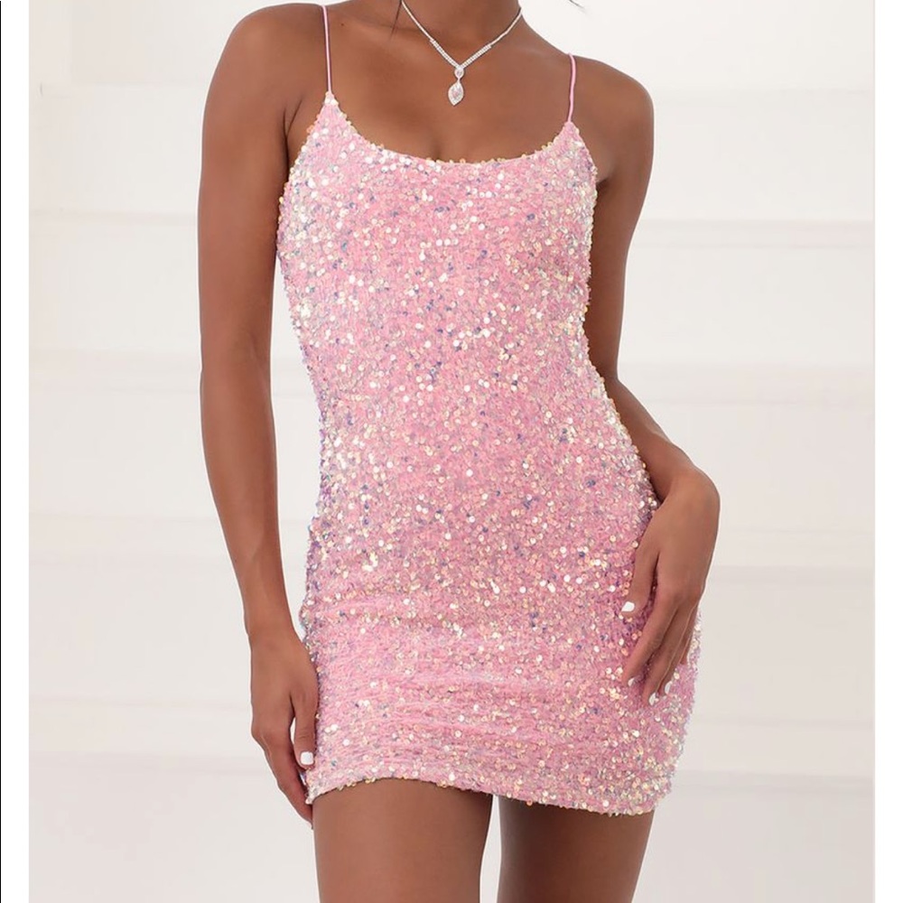 LUCY in the SKY sequin mini dress